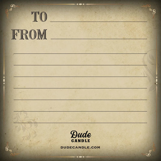 FREE "To / From" Card with Purchase