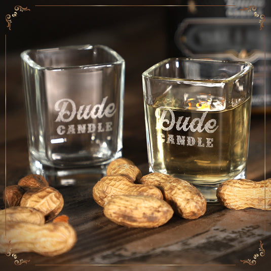 Dude Candle Shot Glasses