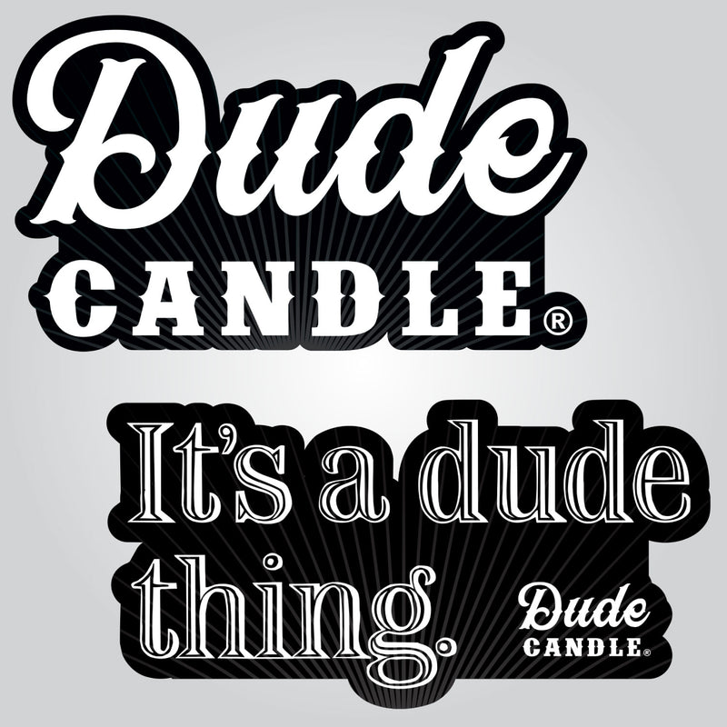 Load image into Gallery viewer, Dude Candle Stickers