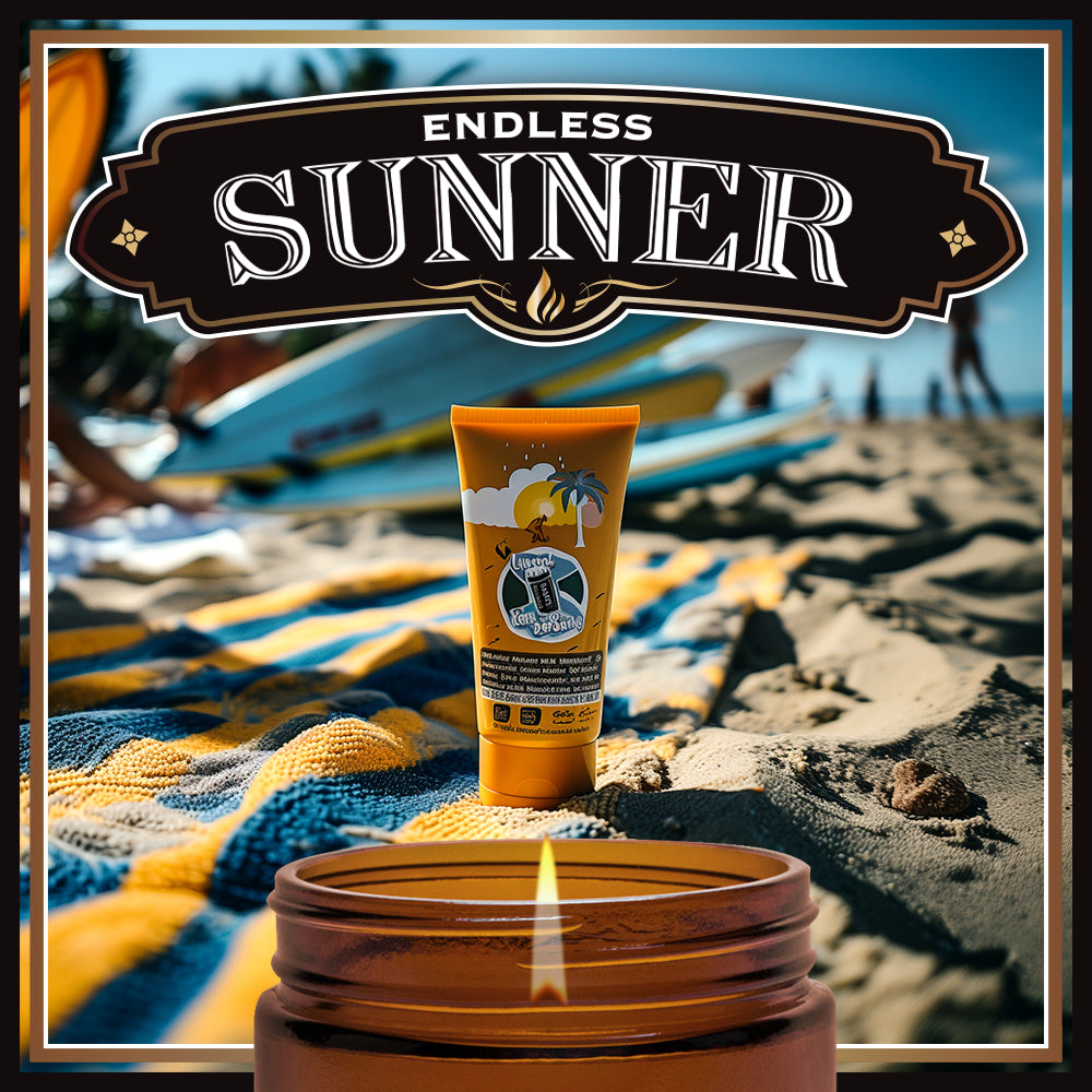 Endless Sunner Dude Candle