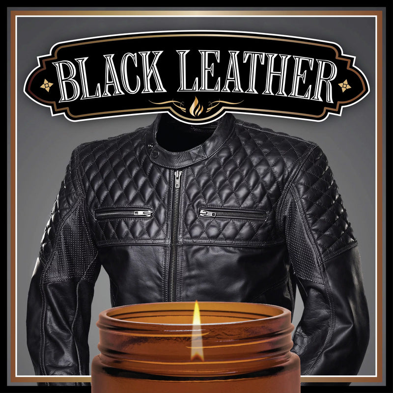 Load image into Gallery viewer, Black Leather