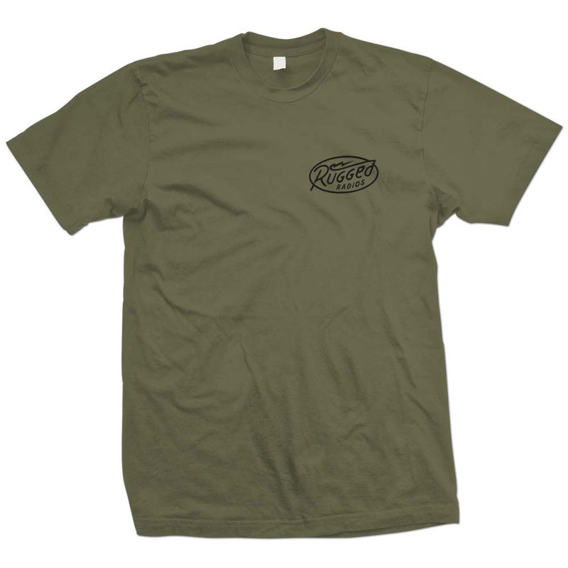 Load image into Gallery viewer, Rugged Radios BOLT T-Shirt - Green