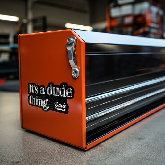 Dude Candle Stickers