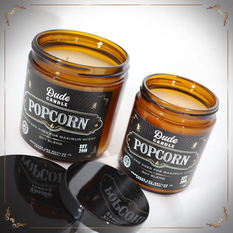 Popcorn Candle Movie Night – Dude Candle