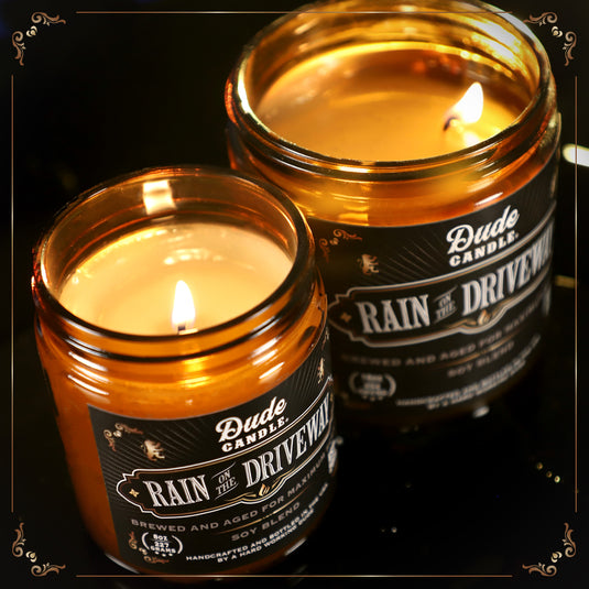 Dude Candle Rainstorm Scented Candle