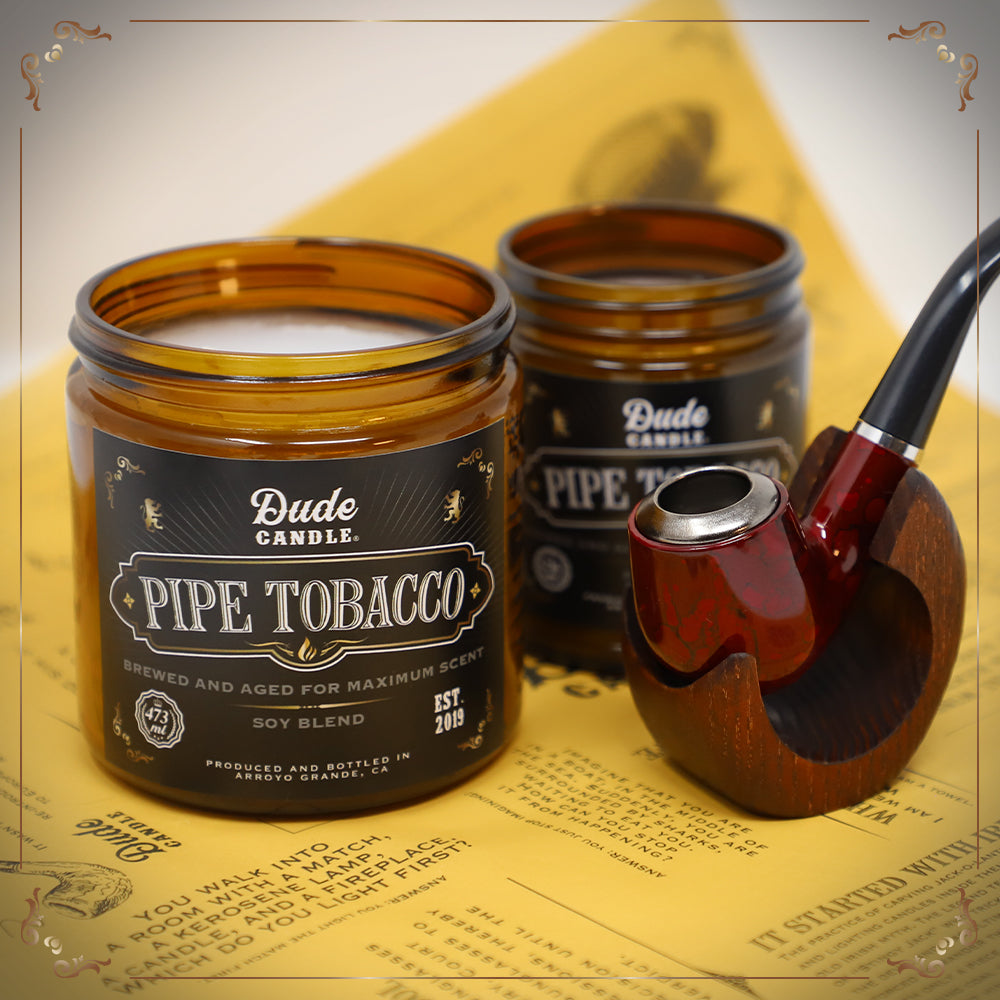 tobacco scented candle Pipe Tobacco