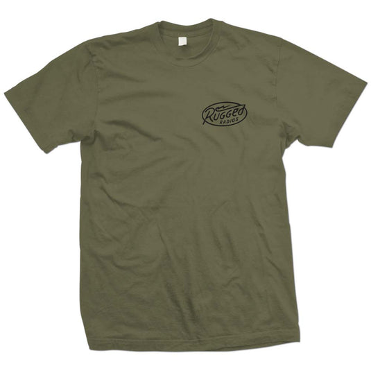 Rugged Radios BOLT T-Shirt - Green